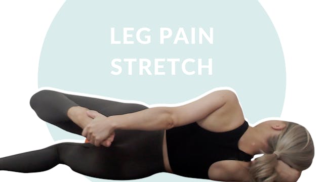 Leg pain stretch | 10 mins 