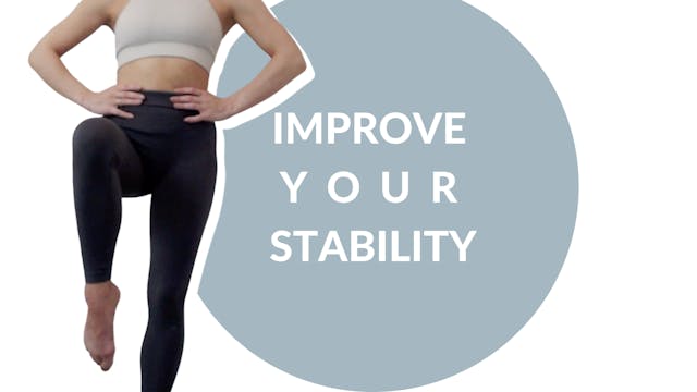 Improve your stability | 20 mins