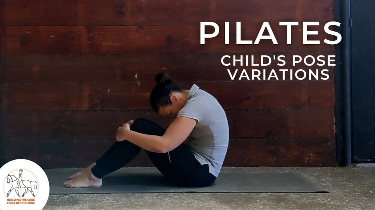 Child's pose variations - Building the Core for a Better Ride