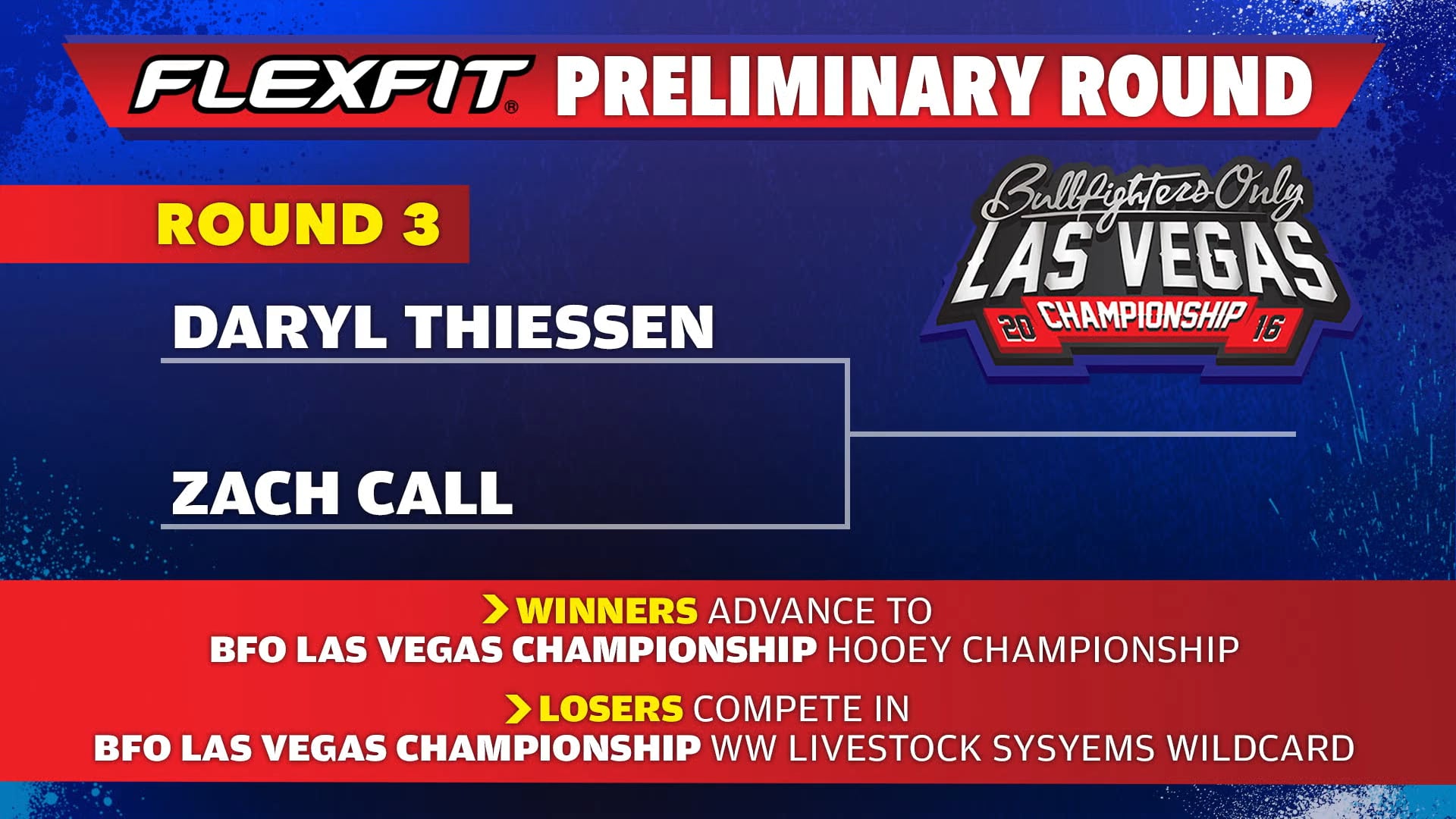 Zach Call - 2016 BFO Vegas Preliminary RD