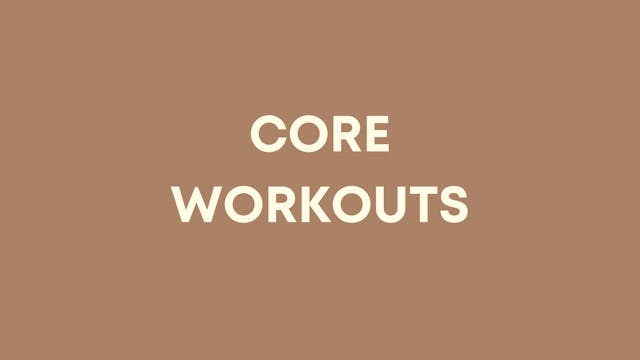 Core Workouts