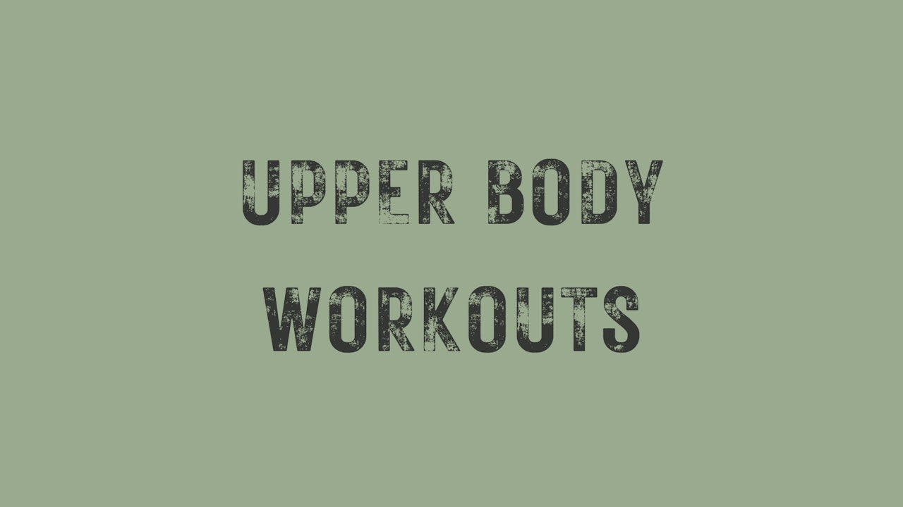 Upper Body Strength