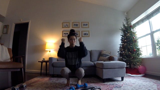 Lunge + Vert. Pull #1 (legs and back)