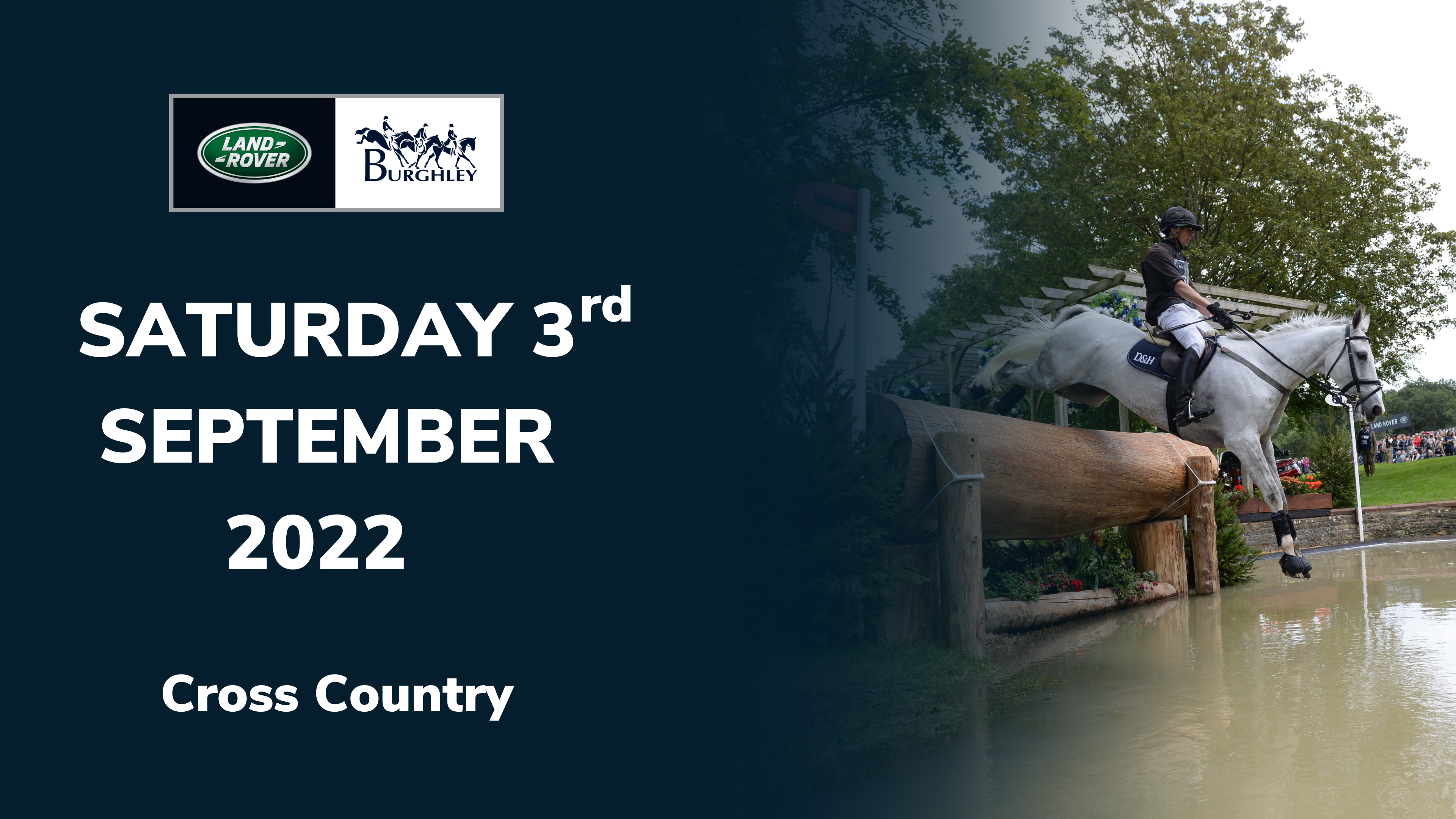 Saturday 3rd September 2022