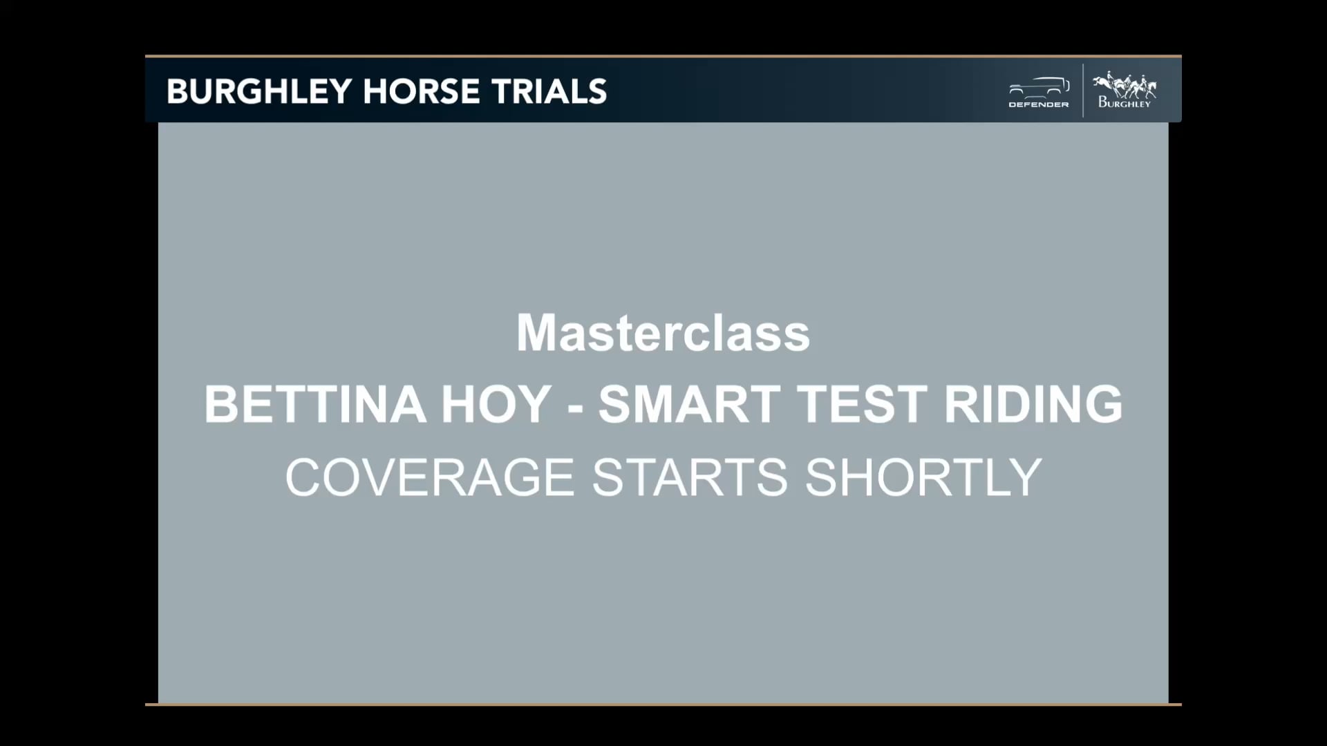 Day 1 - Masterclass BETTINA HOY – SMART TEST RIDING 