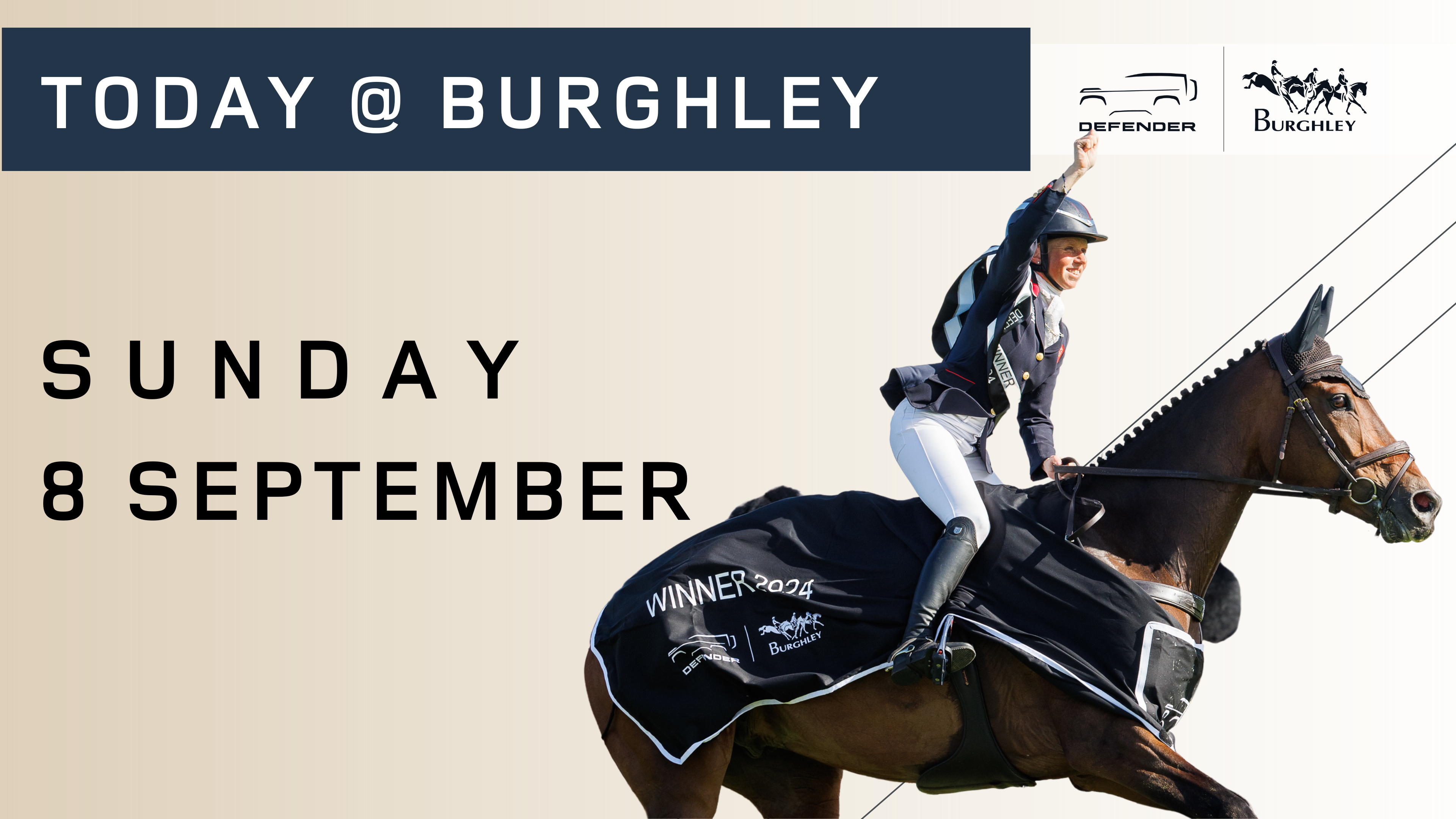 Day 4 - Today @ Burghley - Sunday