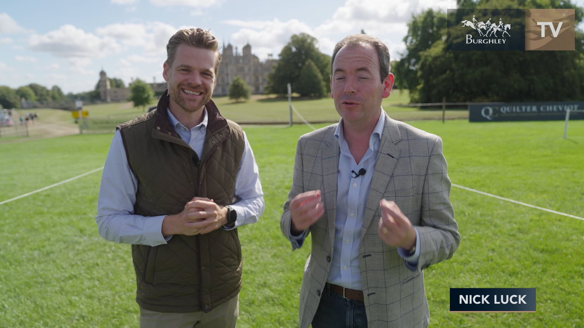 Today @ Burghley - Friday September 5th