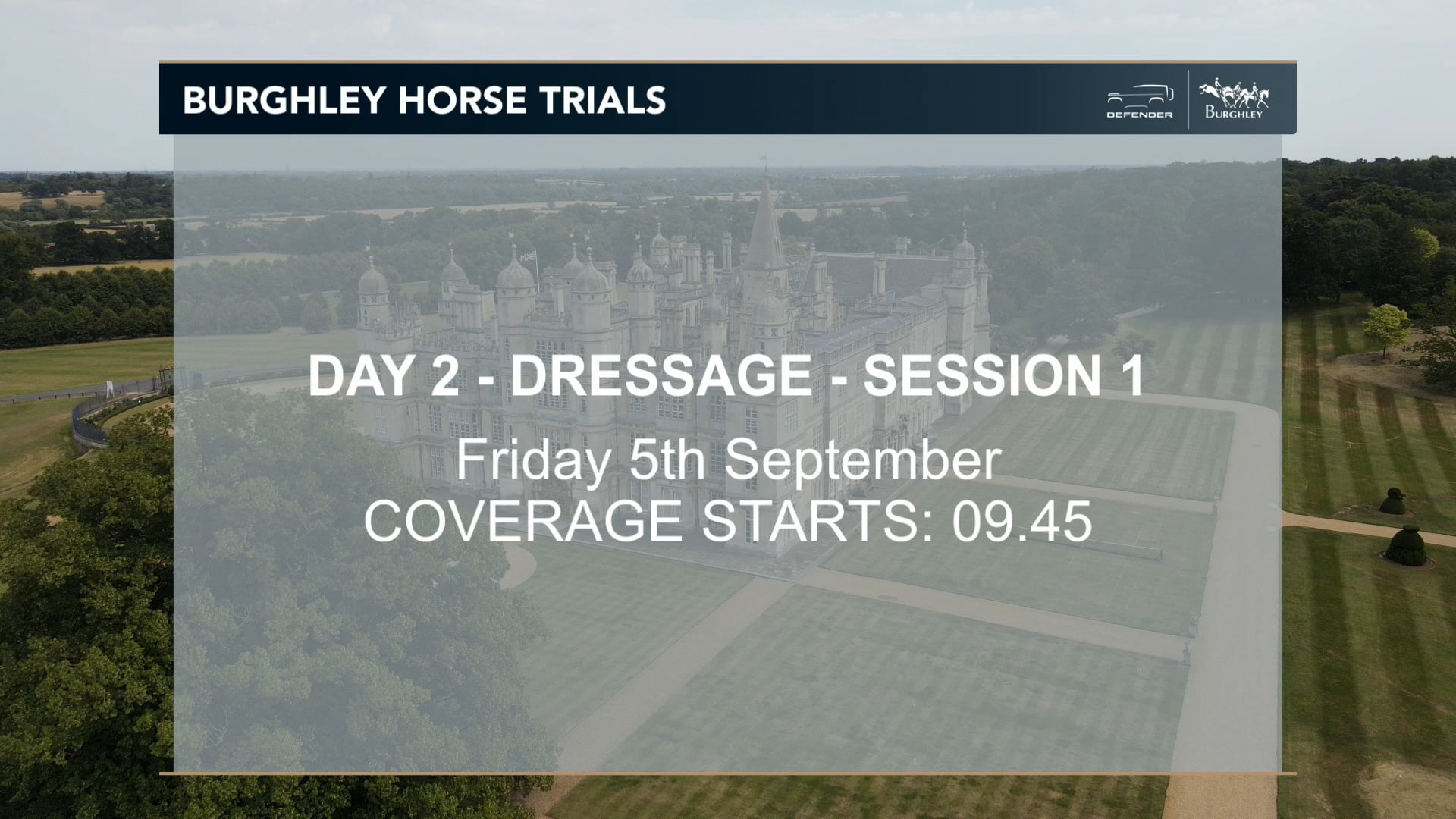 Day 2 - Dressage Session 1