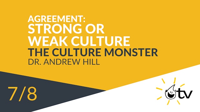 Agreement: Strong or Weak Culture