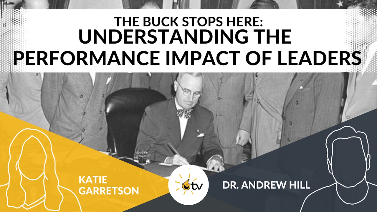 The Buck Stops Here: Understanding the Performance Impact of Leaders