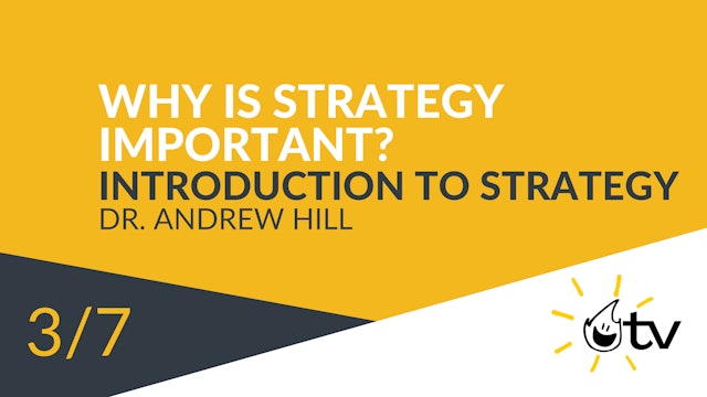 Why is Strategy Important?