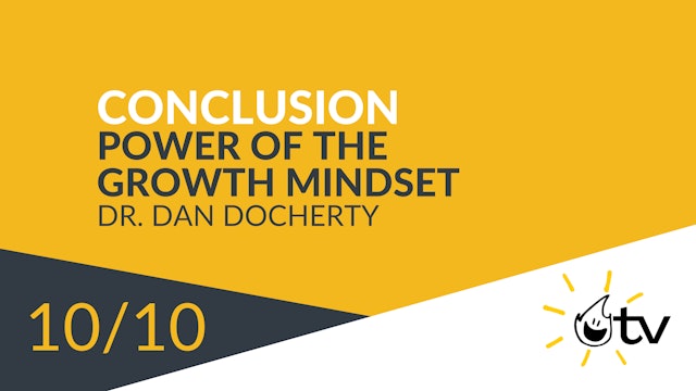 Conclusion: Power of the Growth Mindset