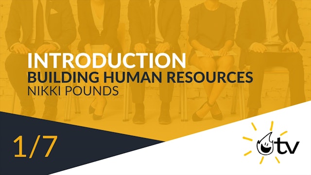 Introduction to Building Human Resources