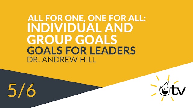All for One, One for All: Individual and Group Goals