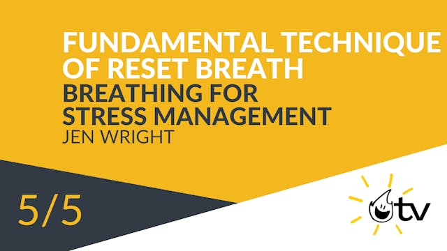 Fundamental Technique of Reset Breath