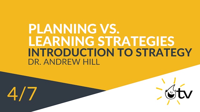 Planning vs  Learning Strategies