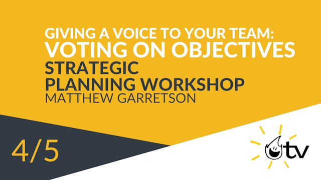 Giving a Voice to your Team: Voting on Objectives
