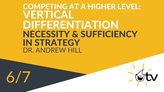 Competing at a Higher Level: Vertical Differentiation