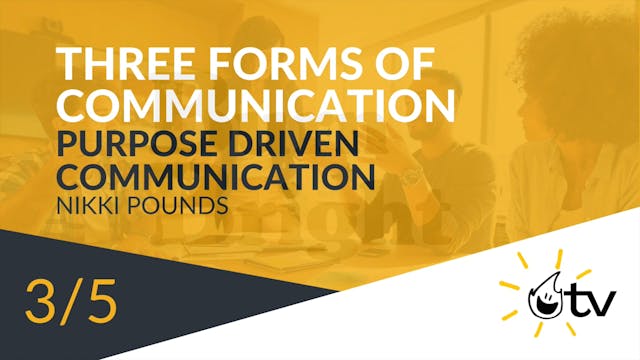 Three Forms of Communication
