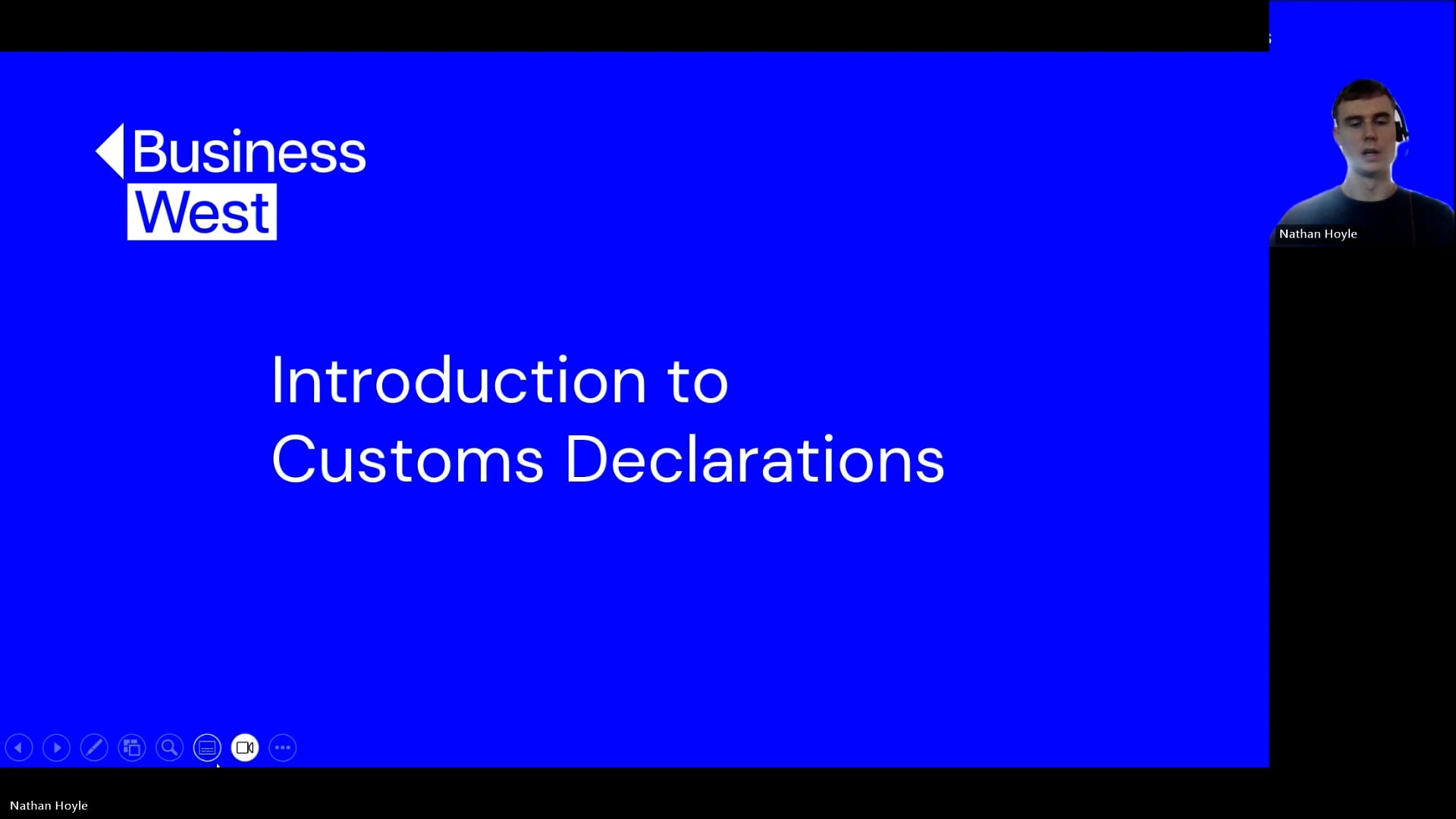 Virtual Customs Declarations Training 150525 final