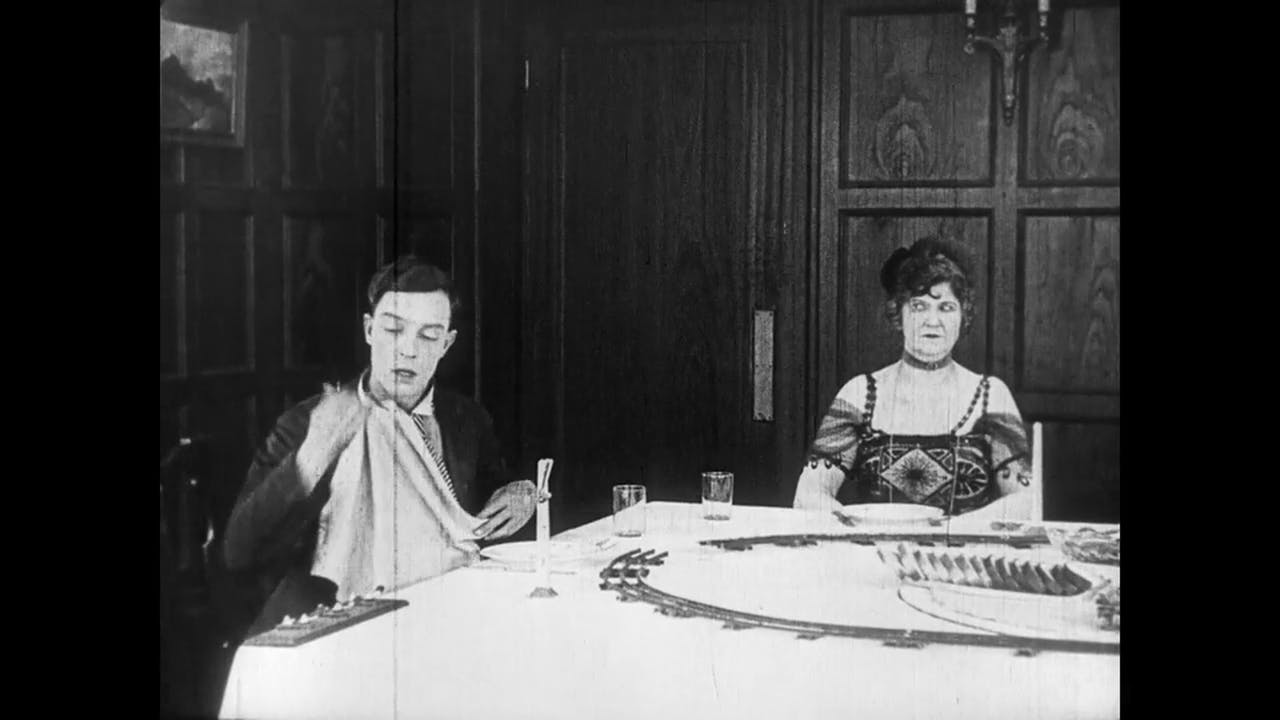 electric house Buster Keaton