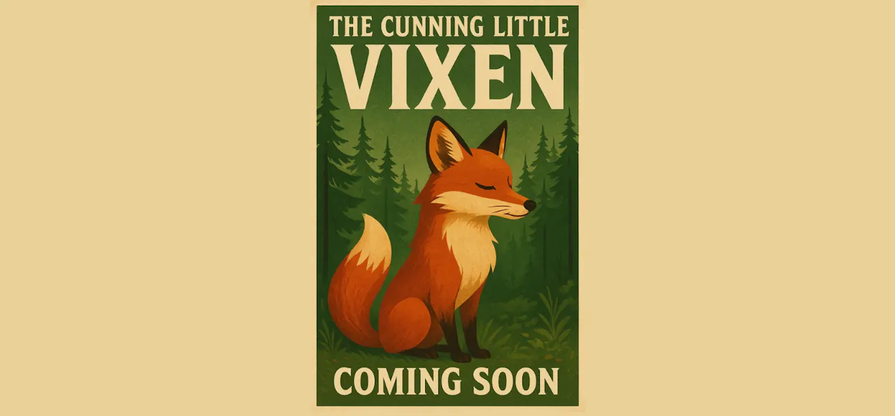 4/11 Butler Opera Theatre presents The Cunning Little Vixen