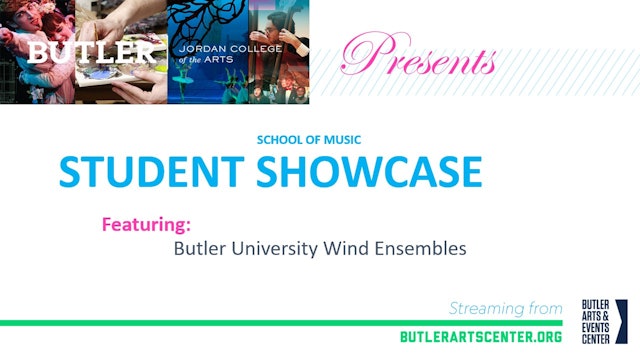 Music at Butler Presents: The Butler University Wind Ensembles