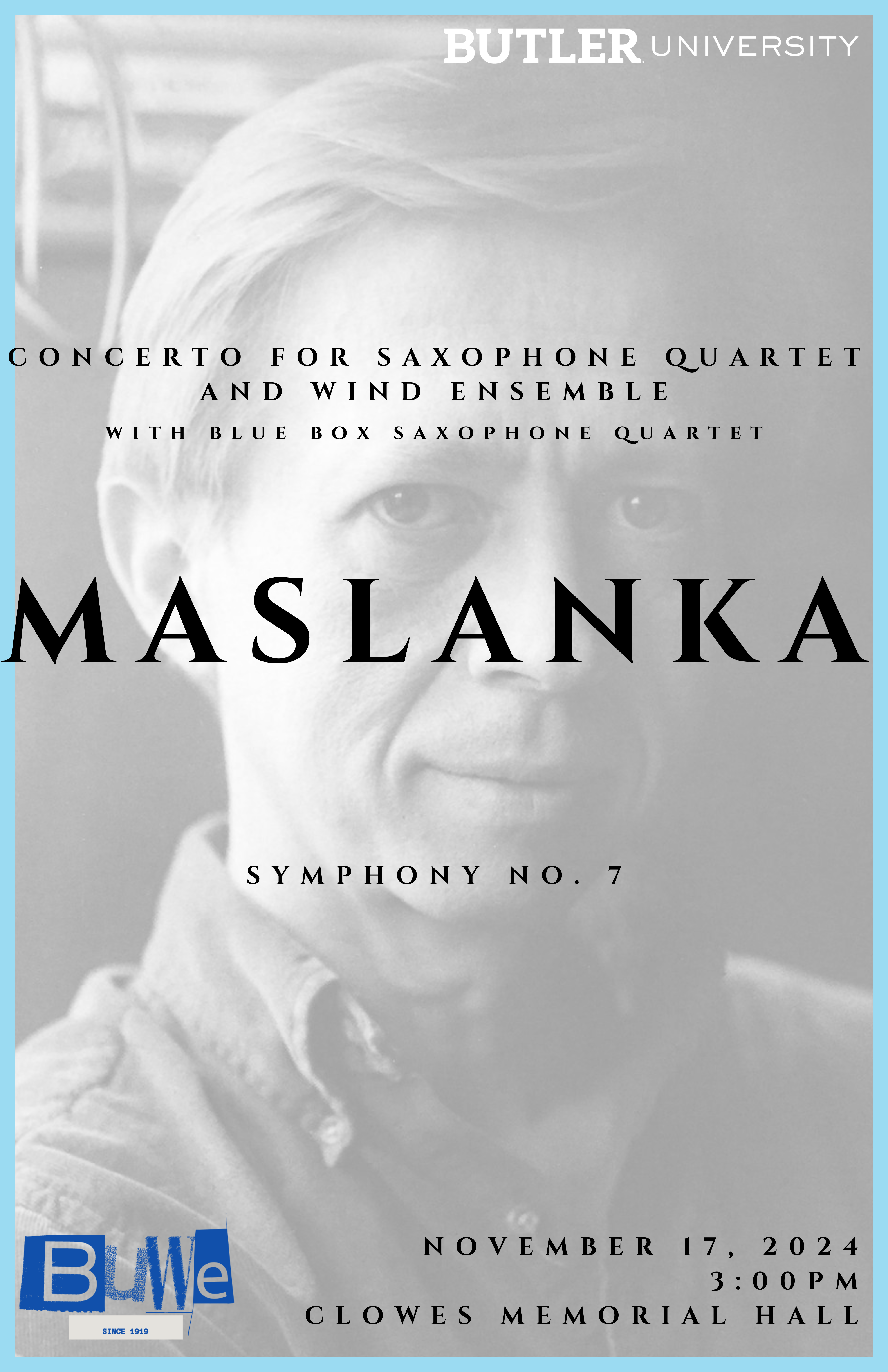 11/17 Butler University Wind Ensemble