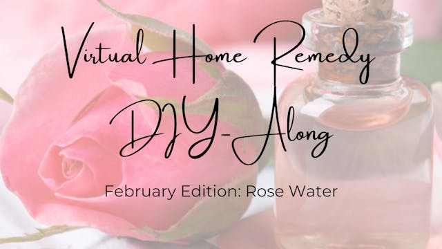 Make It with Misty: Rose Water
