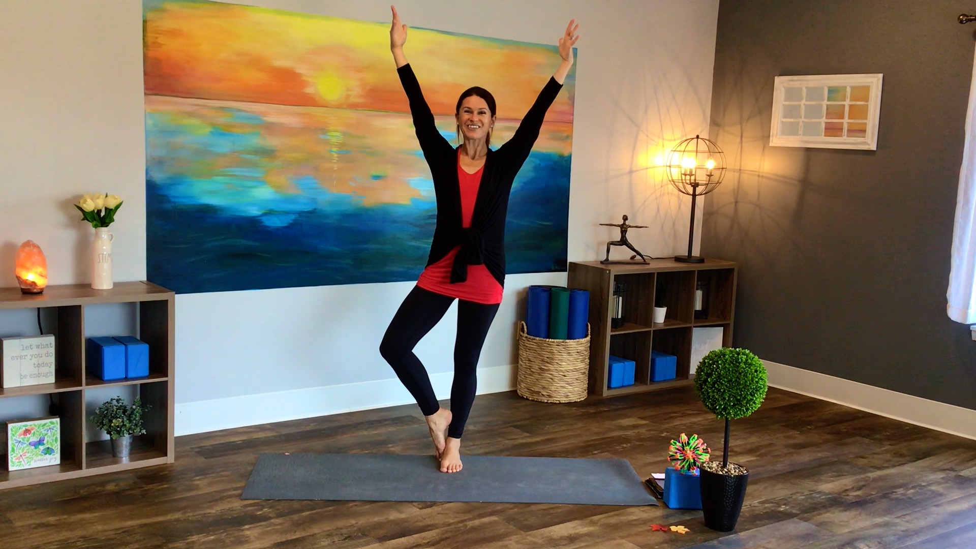 Tree Pose and Calming Breaths