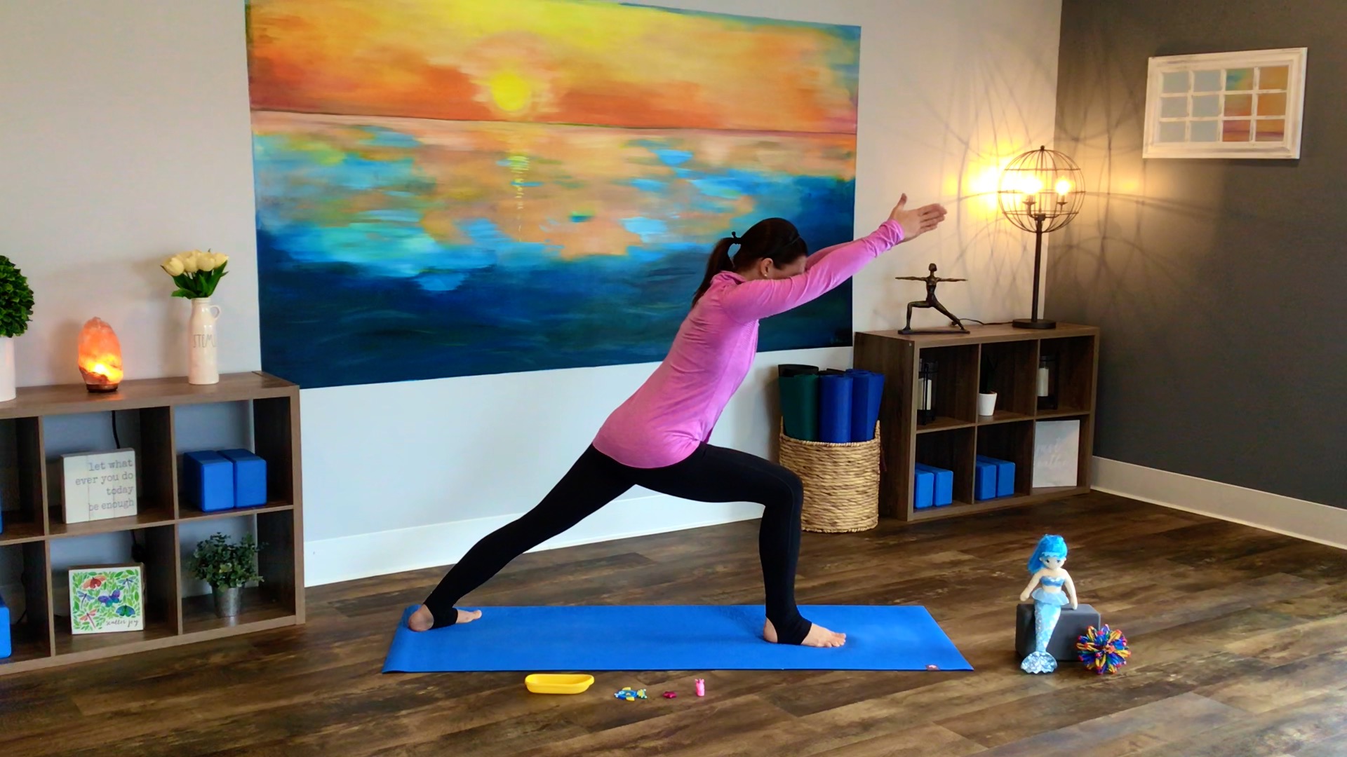 Mermaids and Unicorn Yoga