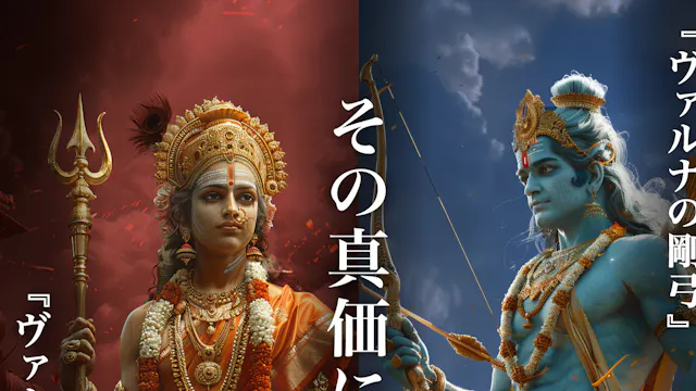 5/18(土)　神話・伝説の神器講座：第2回 『雨の戦士アルジュナと神弓ガーンディーヴァ』
