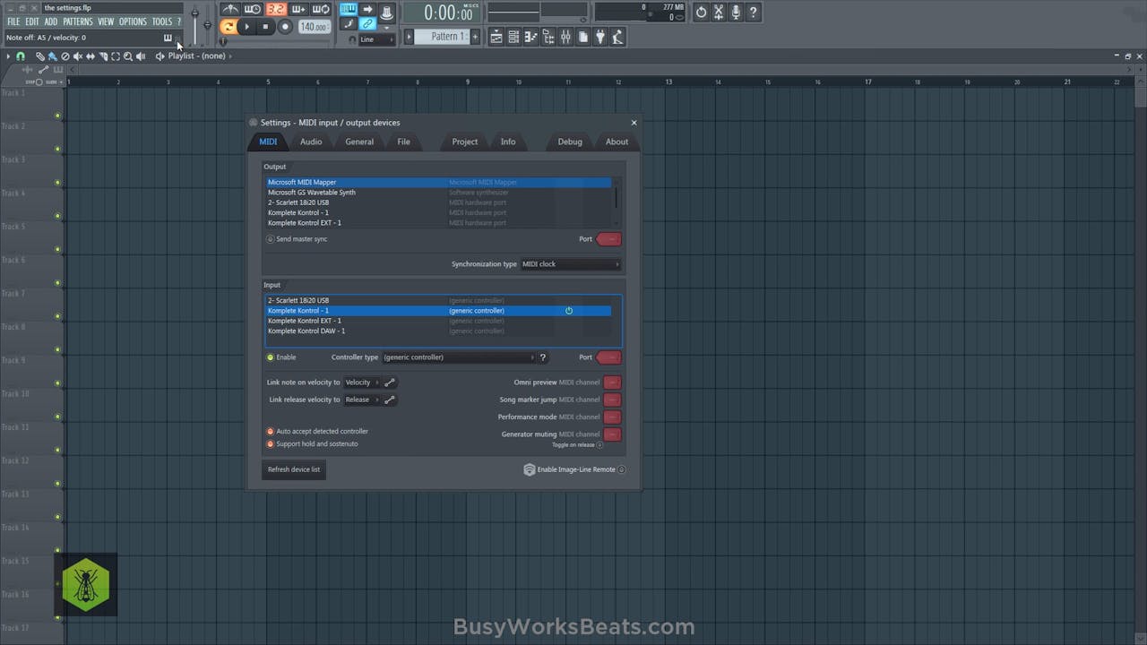 FL Studio Beginners Strategy GuidePt 10 Key Settings FL Studio for