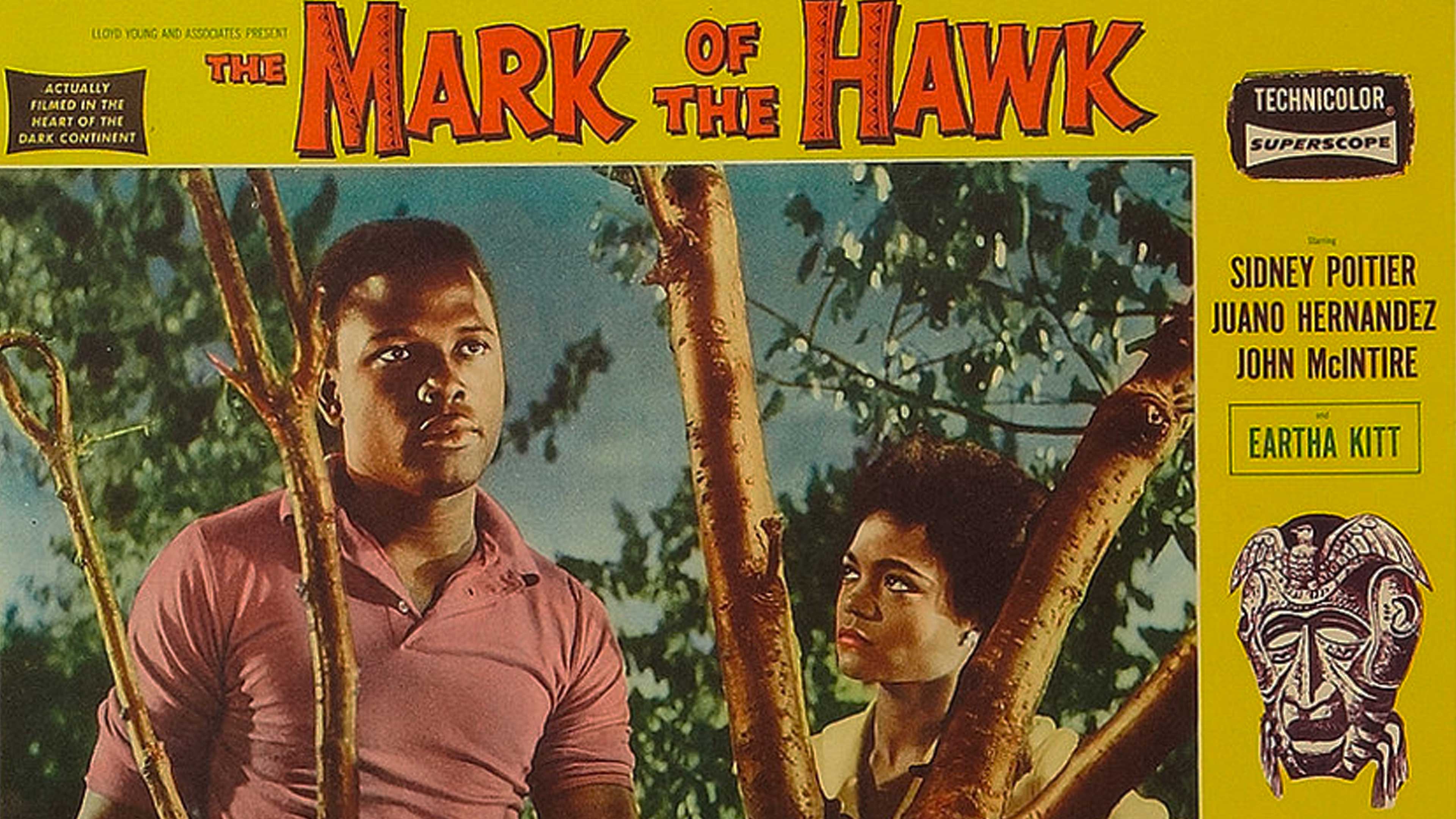 Mark of the Hawk, with Eartha Kitt  Sidney Poitier