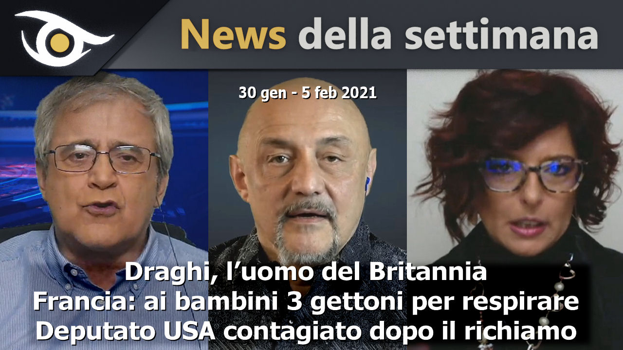 Draghi: uomo del Britannia o salvatore della patria? - News 30 Gen - 5 Feb 2021
