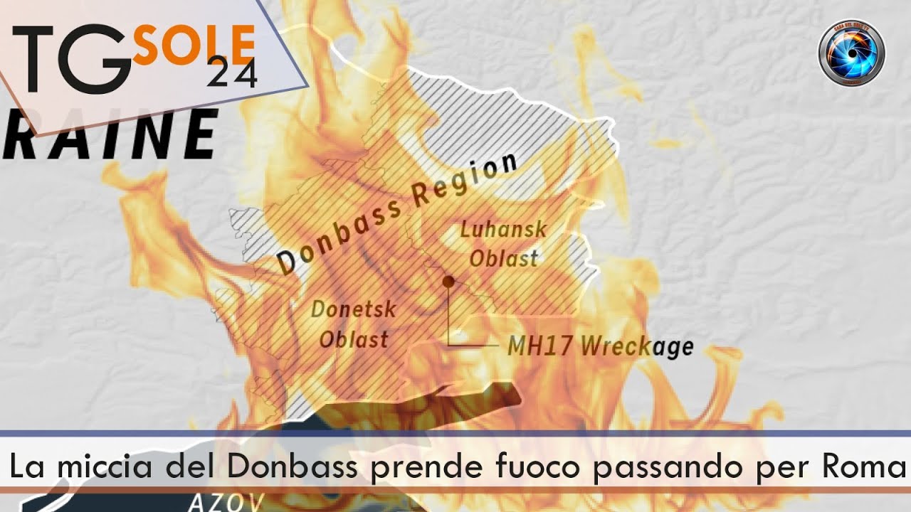TgSole24 1.04.21 | La miccia del Donbass prende fuoco passando per Roma