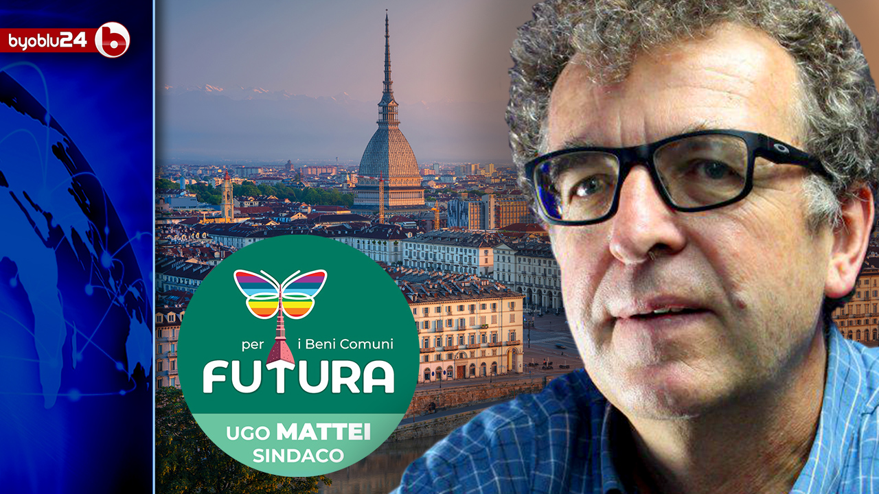 FUTURA, LA LISTA CIVICA PER I BENI COMUNI A TORINO, CANDIDATO SINDACO UGO MATTEI
