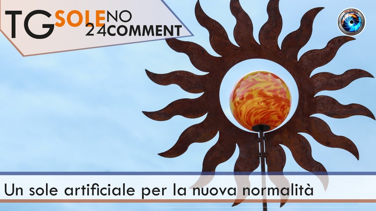 TgSole24 NoComment 9.03.21 | Un sole artificiale per la nuova normalità