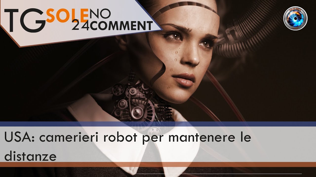 TgSole24 NoComment 16.02.21 | USA: camerieri robot per mantenere le distanze 