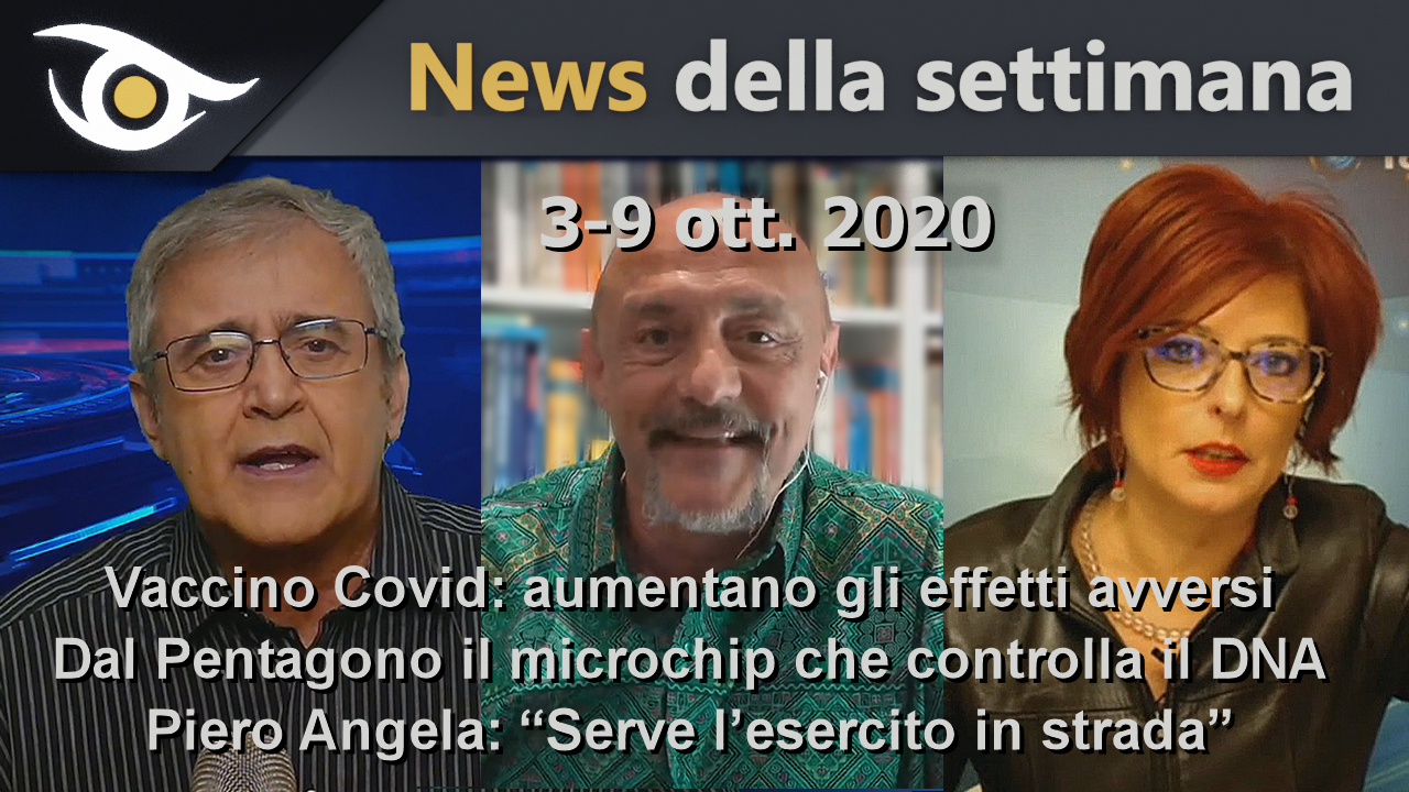 VACCINO COVID: AUMENTANO GLI EFFETTI AVVERSI - News settimana 3-9 Ott 2020