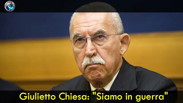 Giulietto Chiesa: "Siamo in guerra"