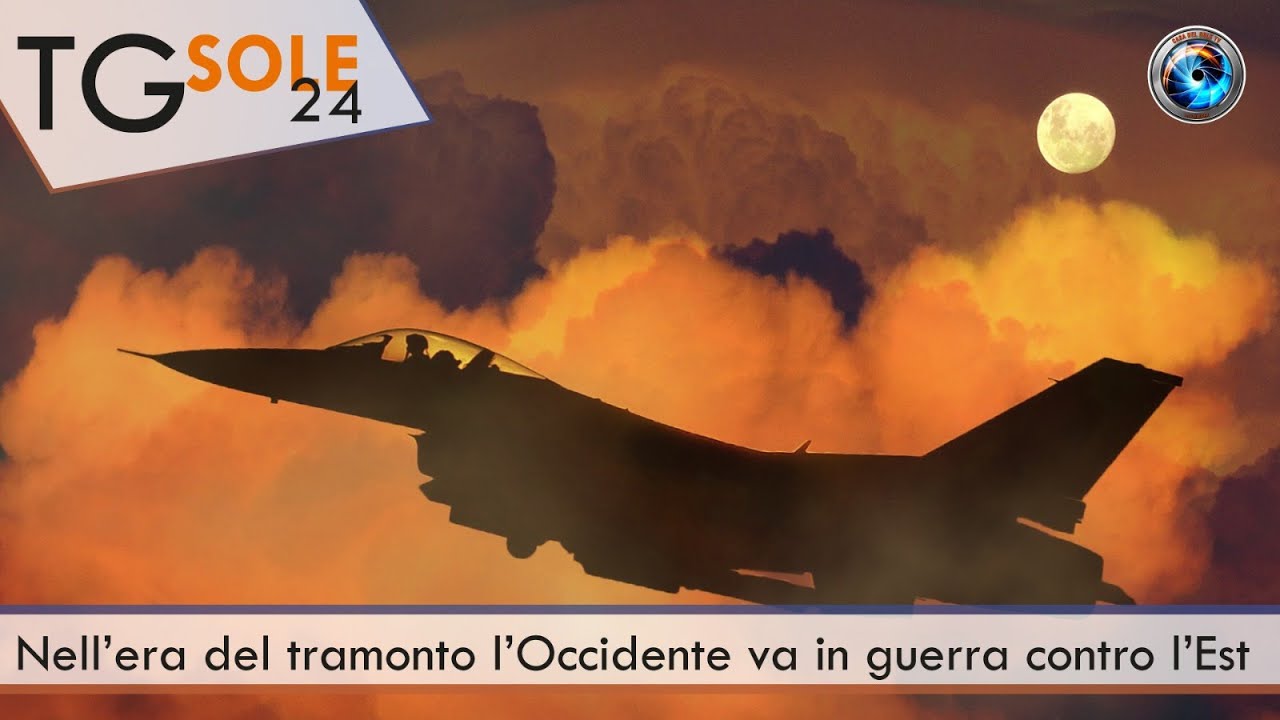 TgSole24 26.03.21 | Nell’era del tramonto l’Occidente va in guerra contro l’Est