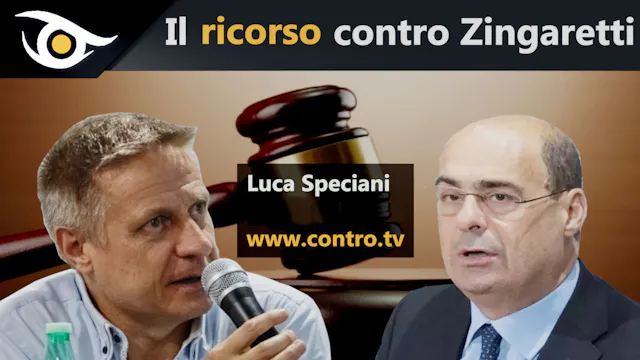 Luca Speciani - Il ricorso contro Zin...