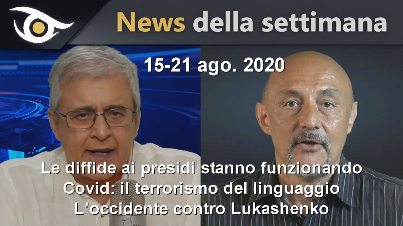 LE DIFFIDE AI PRESIDI STANNO FUNZIONANDO - News settimana 15/21 Agosto 2020