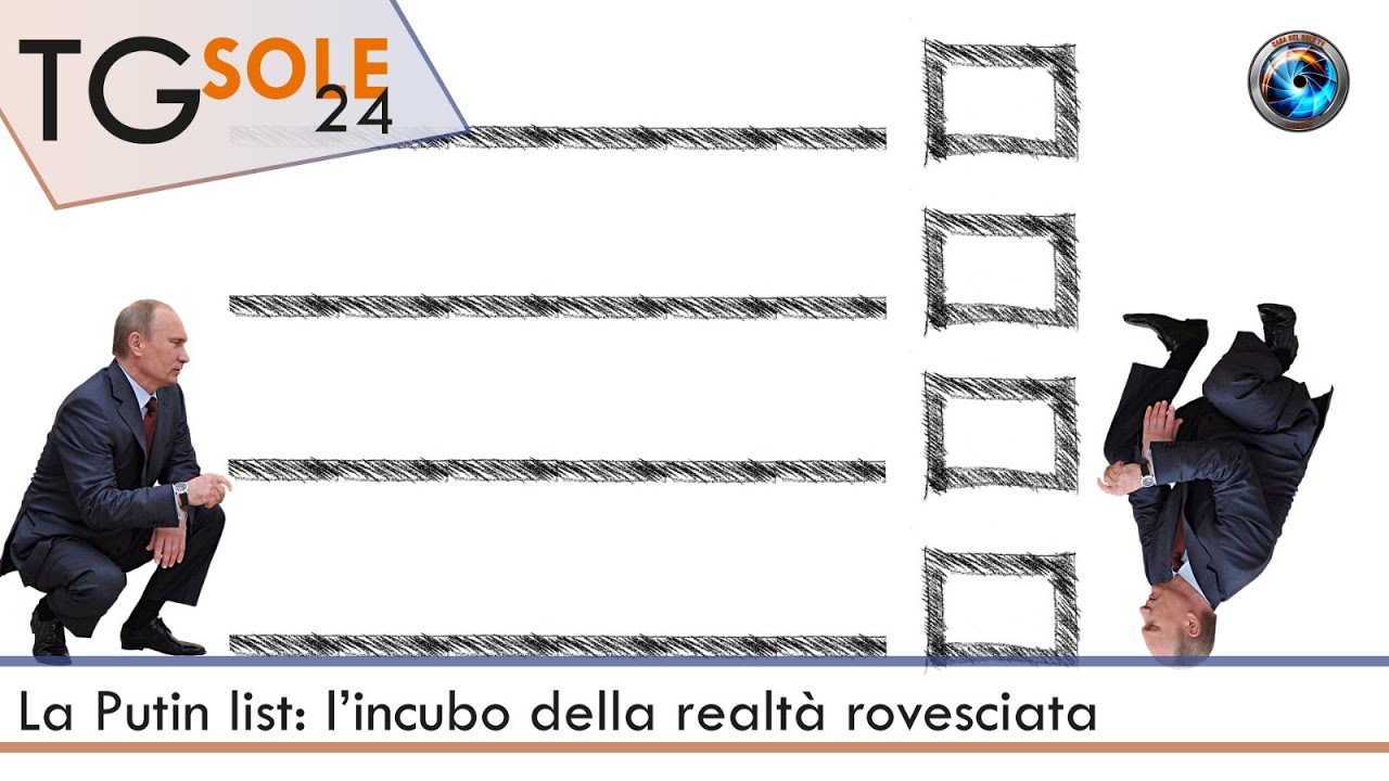 TgSole24 22.03.21 | La Putin List - l’incubo della realtà rovesciata