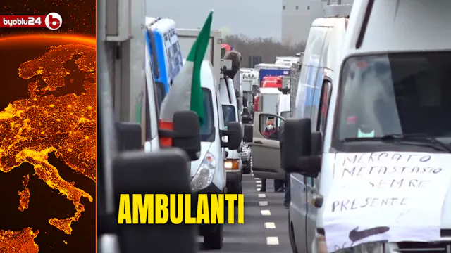 AMBULANTI BLOCCANO L’A1 ROMA-NAPOLI: ...