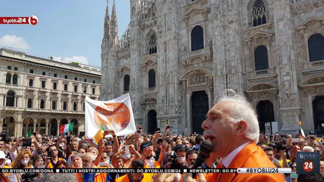 I GILET ARANCIONI RIEMPIONO LE PIAZZE...