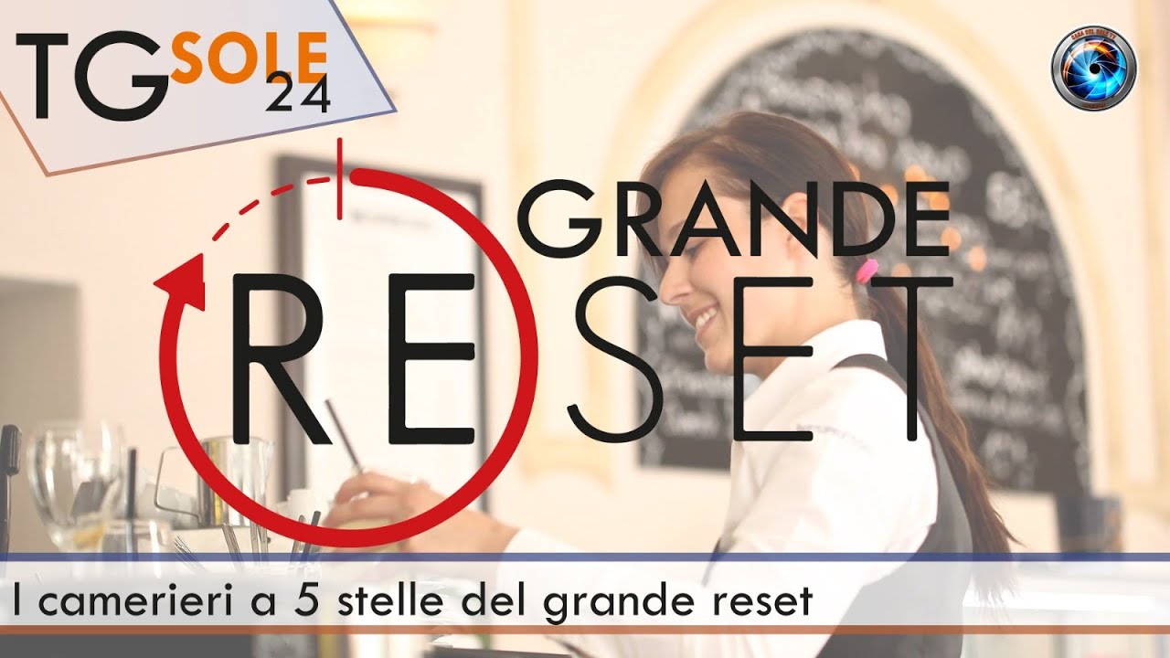 TgSole24 08.03.21 | I camerieri a 5 stelle del grande reset