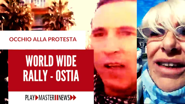 Ostia, Roma – 20 marzo 2021 – Manifes...