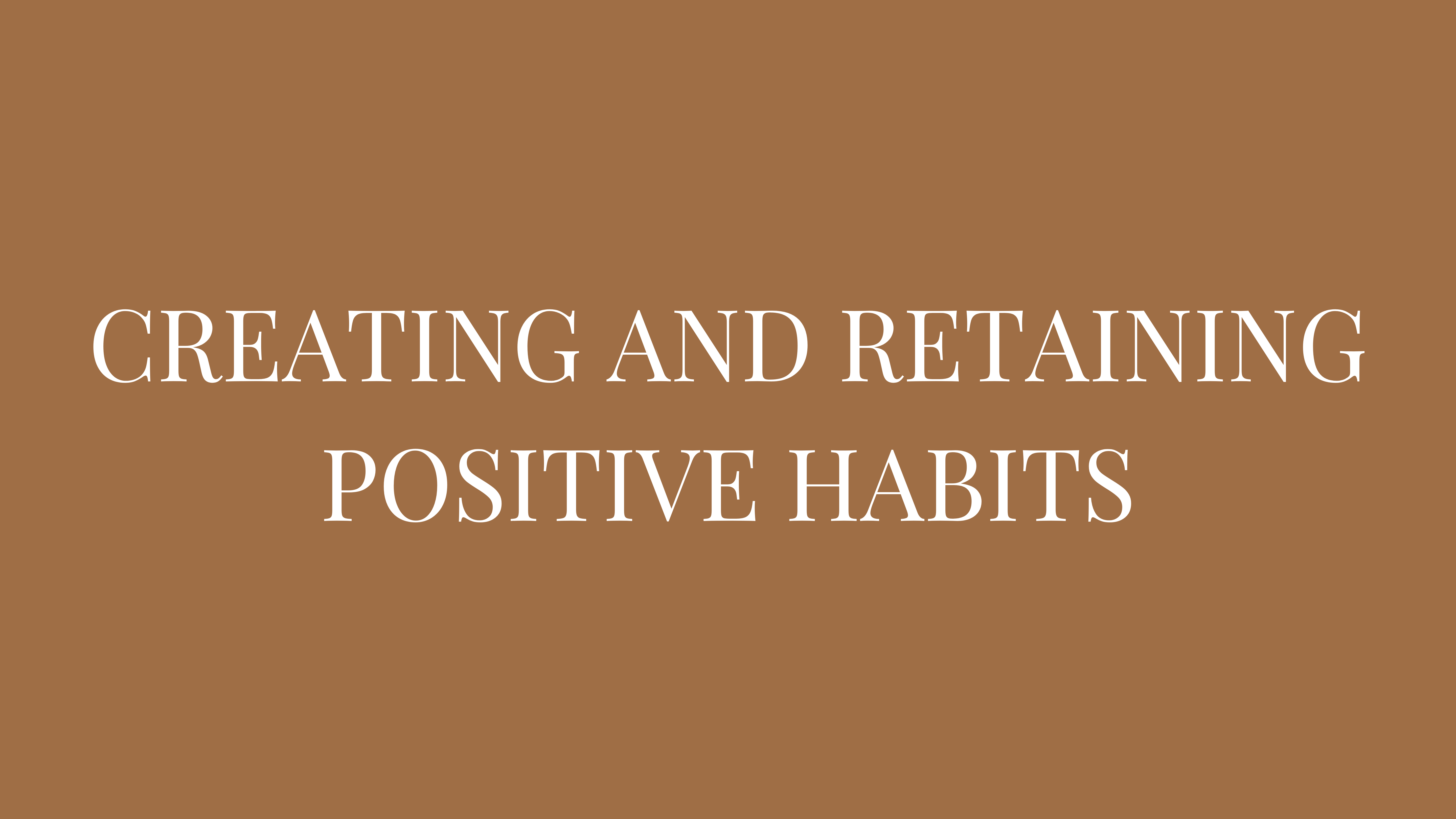 Habit Shifting Workbook